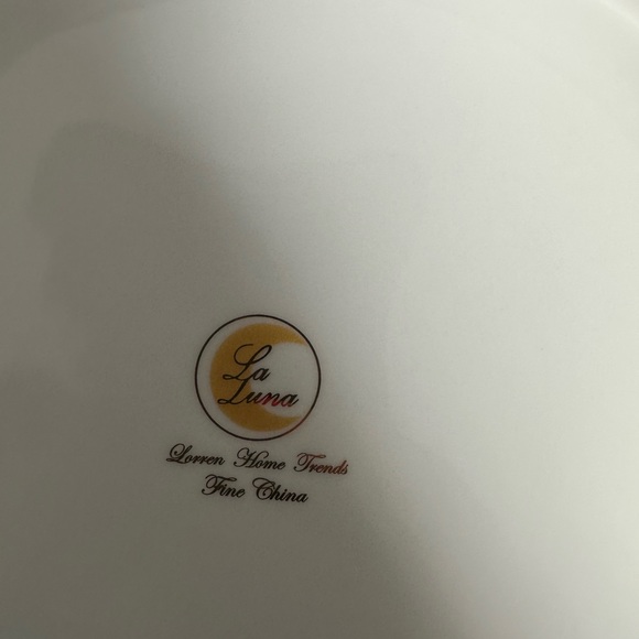 NEW LORREN HOME Trends La Luna 24k Gold Tone Bone China Soup Tureen - Picture 5 of 6